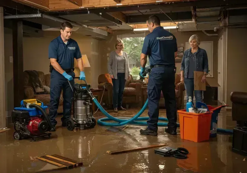 Basement Water Extraction and Removal Techniques process in Teays Valley, WV