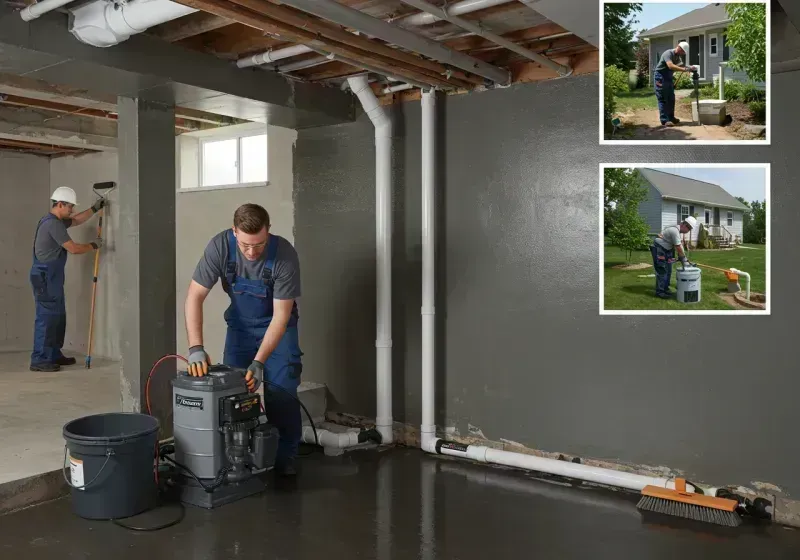 Basement Waterproofing and Flood Prevention process in Teays Valley, WV